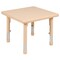 Flash Furniture Square 24 W, 24 L, 23.75 H, Plastic, Steel, Brown YU-YCX-0023-2-SQR-TBL-NAT-R-GG - alternate 8